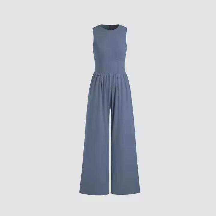 Wide Leg Romper Jumpsuit