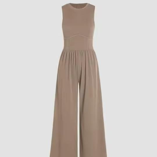 Wide Leg Romper Jumpsuit