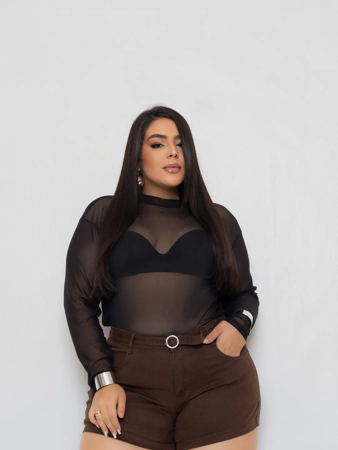 Razon jeans SHORTS FEMININO SARJA PLUS Plus Size 257