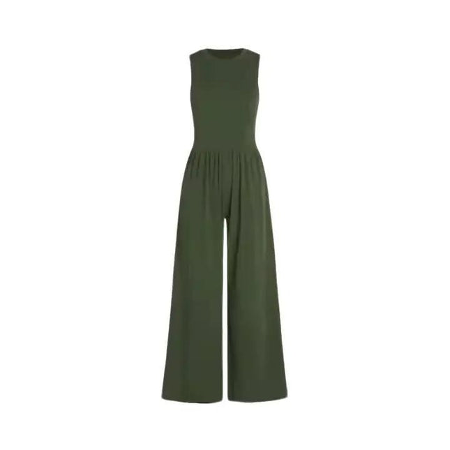 Macacão curto de pernas largas 162