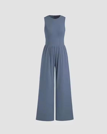 Macacão curto de pernas largas 162