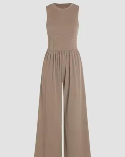 Macacão curto de pernas largas 162