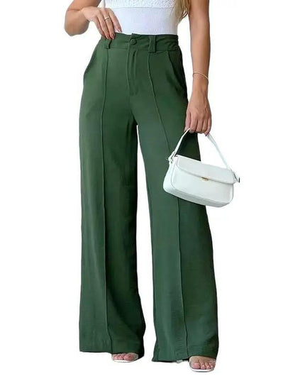 Women's Solid Pocket Pants