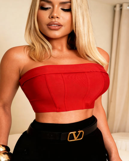 Cropped Elastano feminina de sulplex com bojo pra verao 235