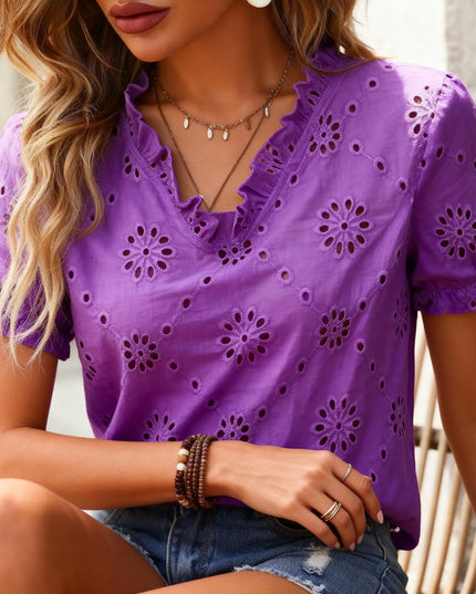 Blusa moda feminina verao renda importado de lese 234