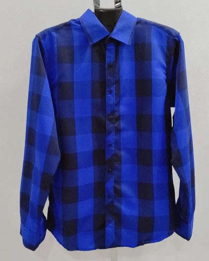 camisa social xadrez não amassa passa fácil fabrica 463