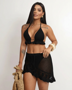 Black / Tamanho único