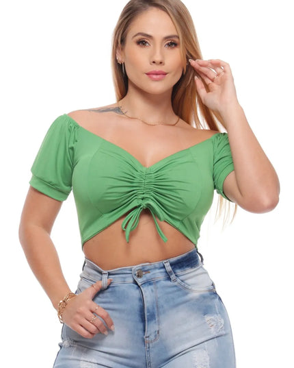 Cropped suflex feminina Top 264