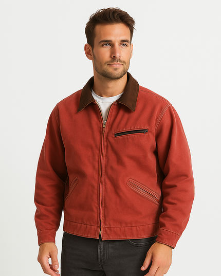 Jaqueta de lã para trabalho de inverno 17