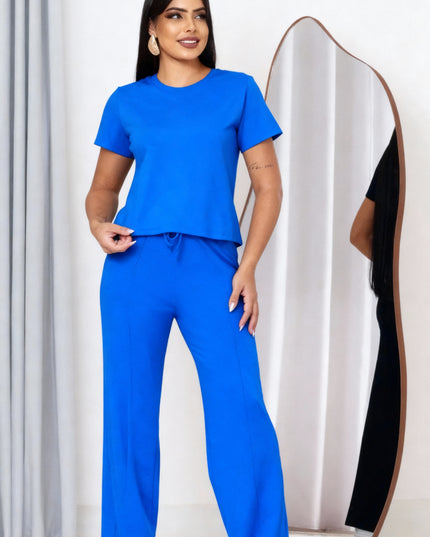 Magenta Shop Conjunto Feminino Confortável Moletinho 157