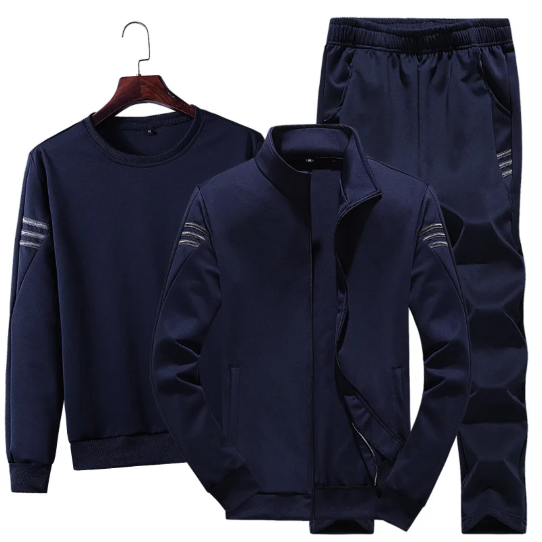 3-piece men's sweatsuit