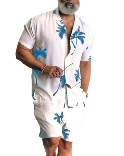 Men's Hawaiian Resort Shirt Set