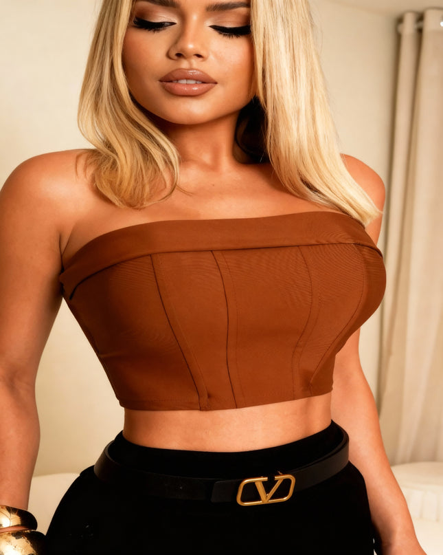 Cropped Elastano feminina de sulplex com bojo pra verao 235