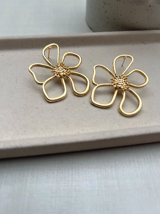 Brincos modelo flor 70