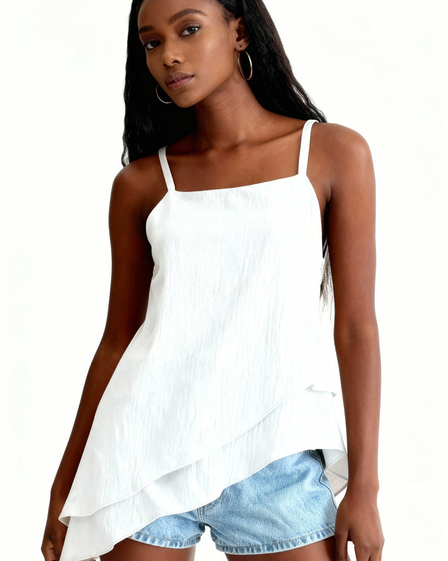 Cropped Blusa bata de ponta feminino Sensual Tecido de malha Ziguezague Costas nuas Assimétrico 232