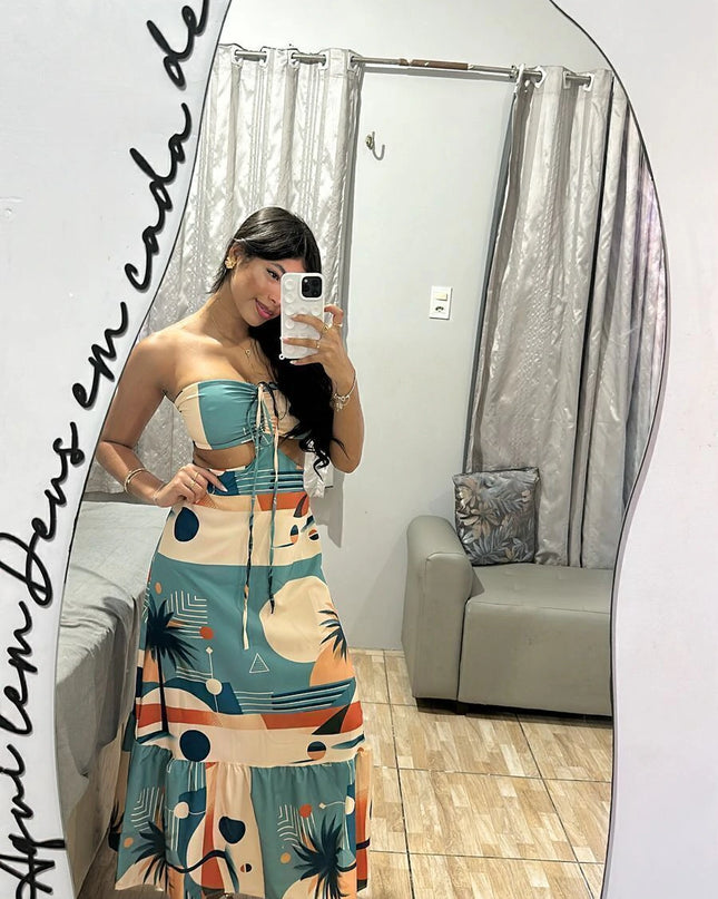 vestido longo com bojo estampado floral inspiracao  elegante e confortavel blogueira luxo novo estapa total floral praia 584